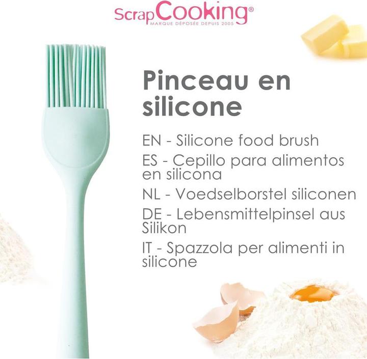 Actual product image ScrapCooking Silikonpinsel 27.2cm