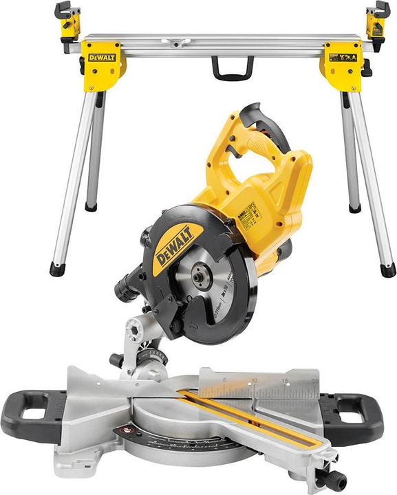 Produktbild DeWalt DWS773SET Afkortzaag - 1300W - 216 x 30mm