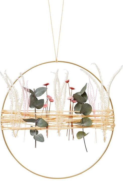 Actual product image Hobby Fun Metal ring "Circle", gold-coloured