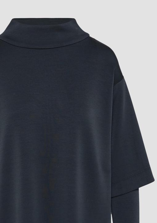 Actual product image S.Oliver Kleid Scuba-Kleid mit Layer Details und Stehkragen (40)