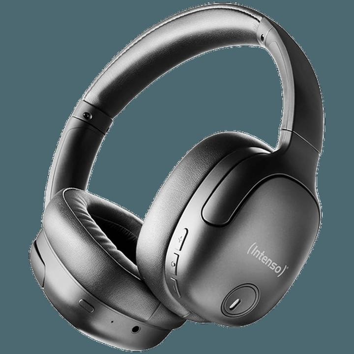 Immagine prodotto Intenso Cuffie over-ear O400HA - Cancellazione attiva del rumore ibrida, fino a 75 ore di autonomia e B (ANC, 75 h, Senza fili)