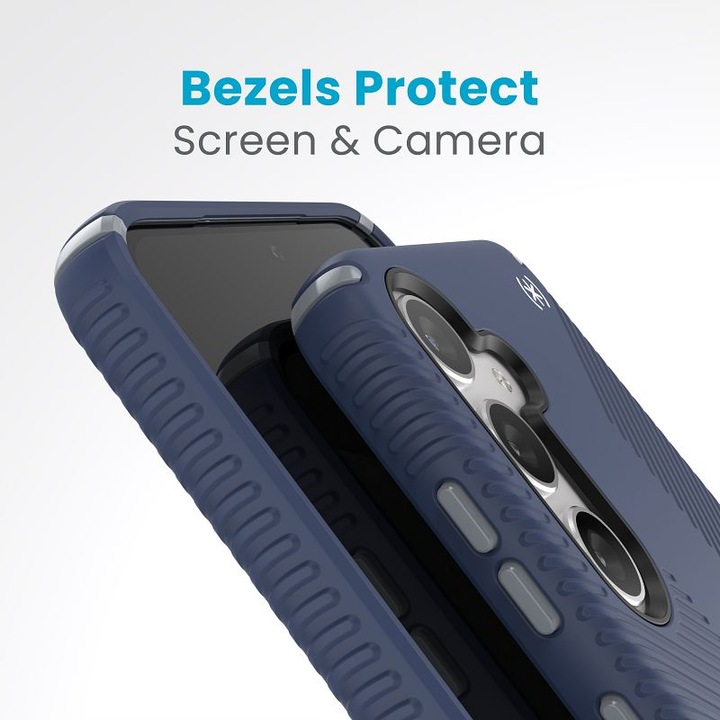 Produktbild speck Presidio2 Grip - Samsung Galaxy S24+ Hülle (Küstenblau / Staubgrau) (Samsung Galaxy S24+)
