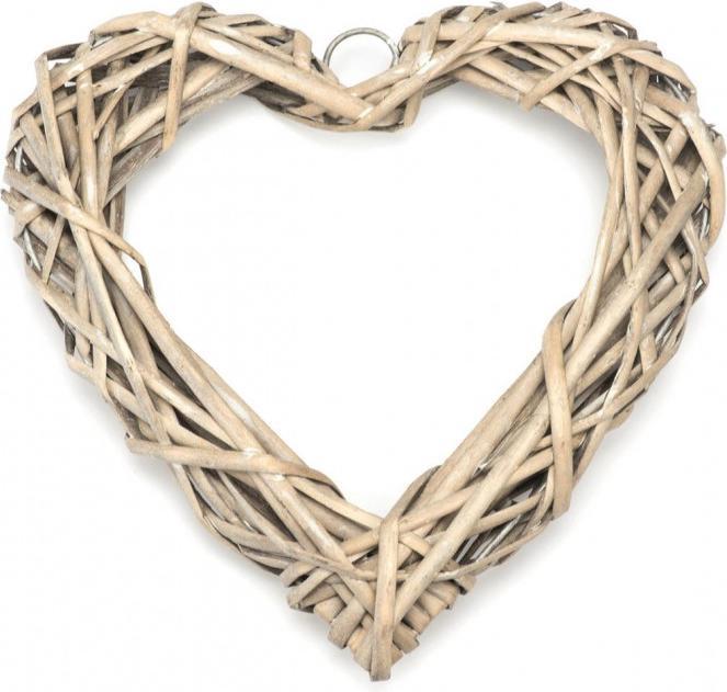 Actual product image Glorex Heart Vine white matted