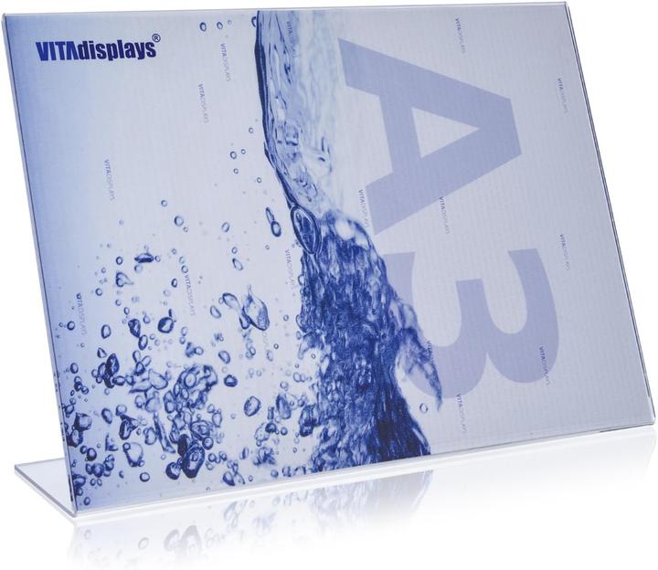 VitaDisplays Werbeaufsteller DIN A3 Querformat (A3)
