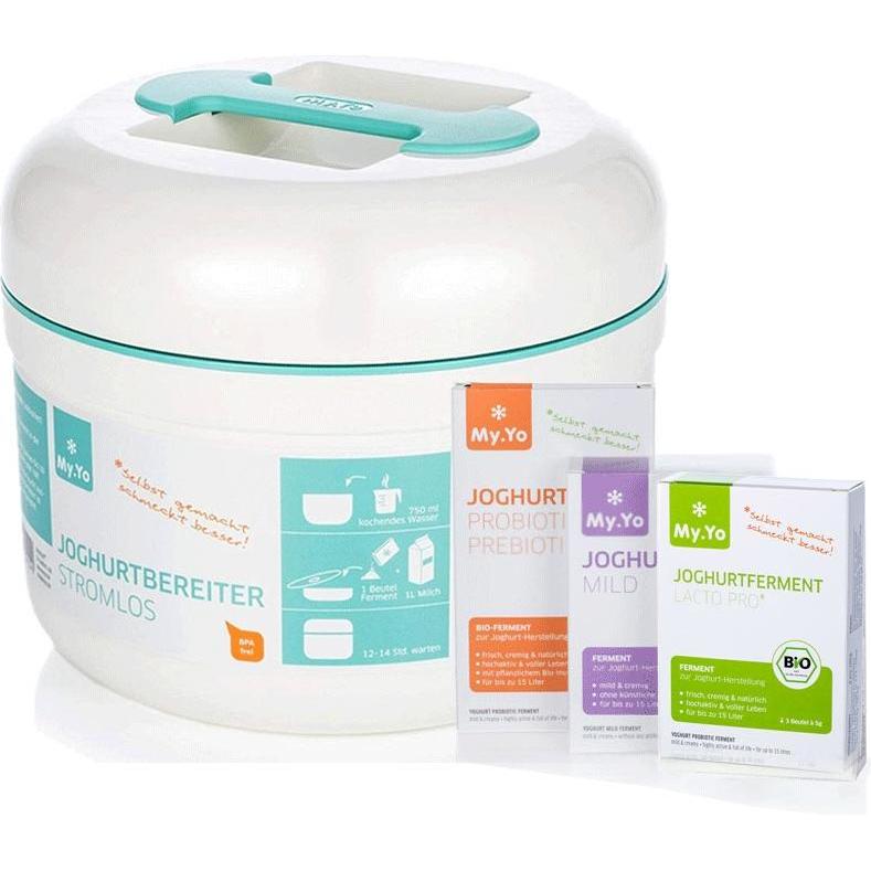 My Yo Yoghurt Maker elettrico alla menta, Fun kitchen, Verde