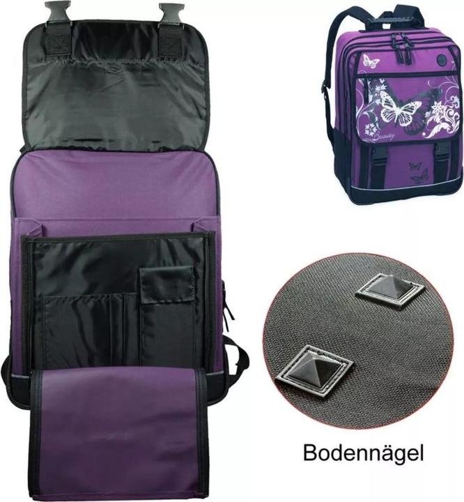 Actual product image Fabrizio Butterfly school bag/backpack