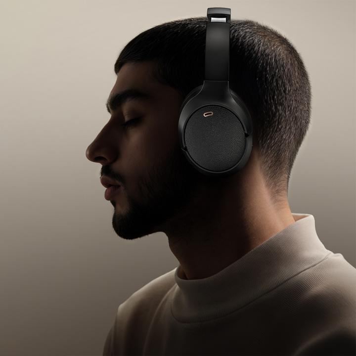 Actual product image Acefast H6 ANC Wireless Bluetooth 5.3 IPX4 Over-Ear Headphones - White (ANC, Wireless)