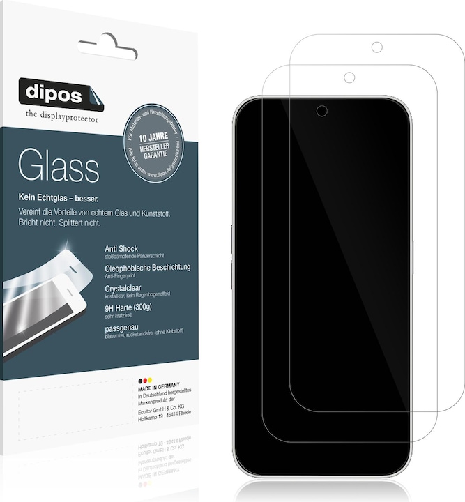Actual product image Dipos Anti-Shock Screen Protector Clear (1 Piece, Nothing Phone (2a))