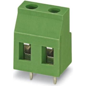Phoenix Contact PHOE Leiterplatten-Anschlussklemme, Elektronikkabel + Stecker, Grün