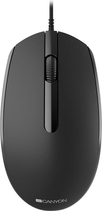 Canyon Souris optique avec câble M-10, noire (Filaire)