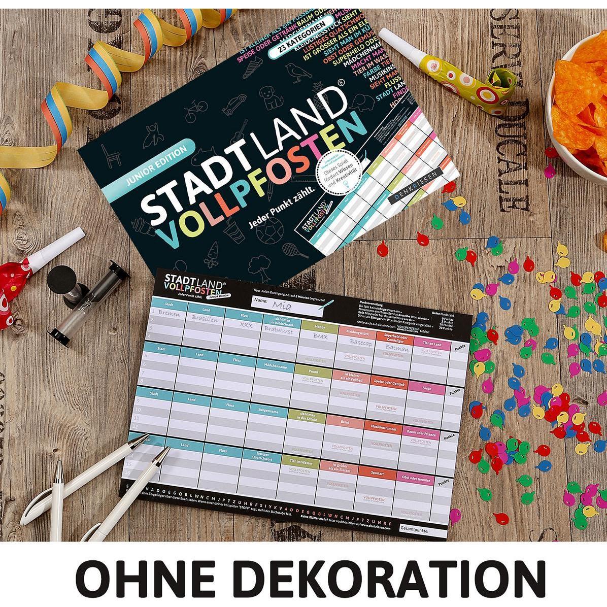 Thumbnail - Denkriesen Stadt Land Vollpfosten - Jeder Punkt zählt (Deutsch)