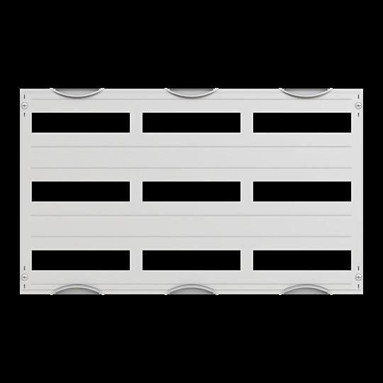 Striebel & John, Verteilerschrank Zubehör, STR AS233 Abdeckung 450x750mm m.Schlitz