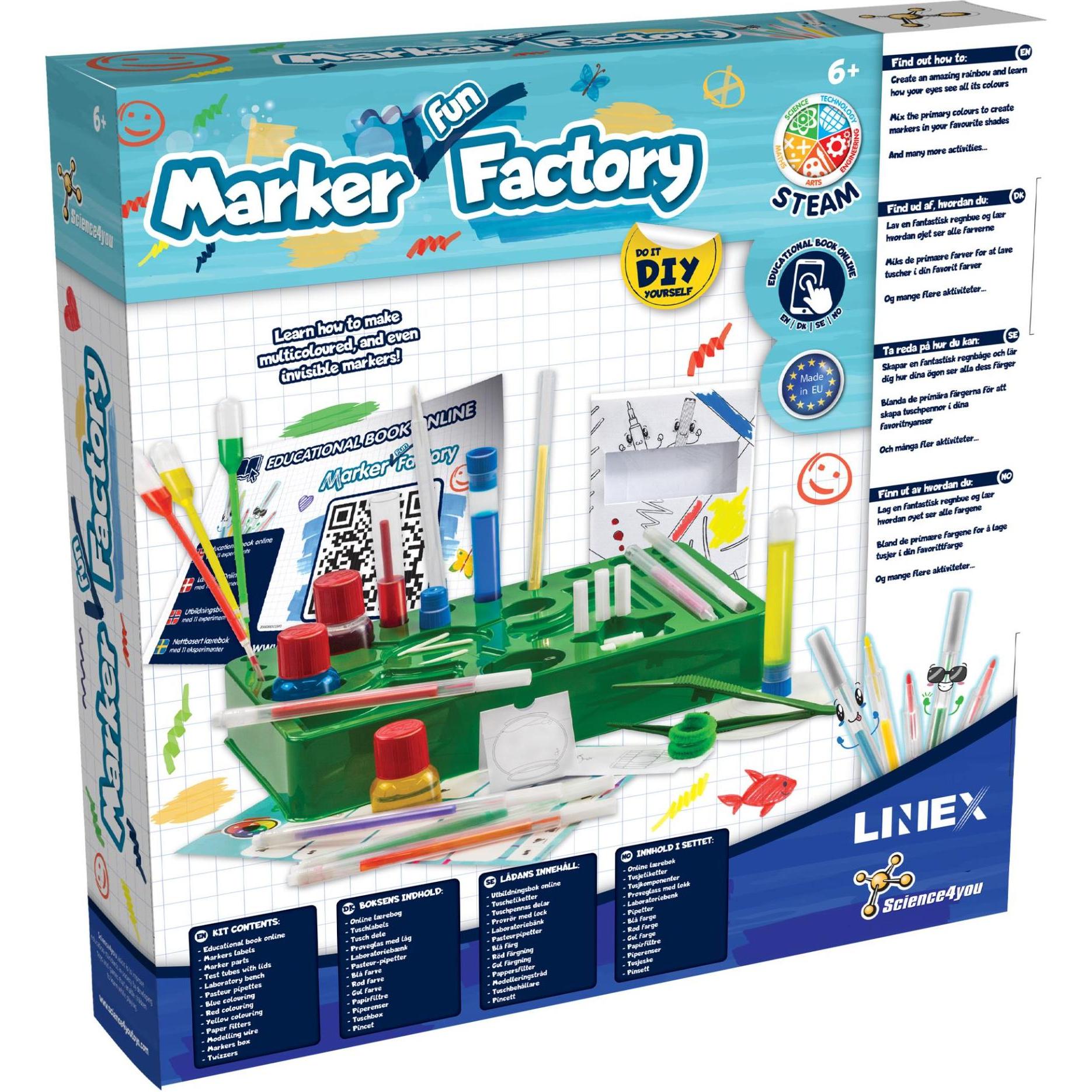 Thumbnail - Science4you Marker Factory Non-scented (40326)