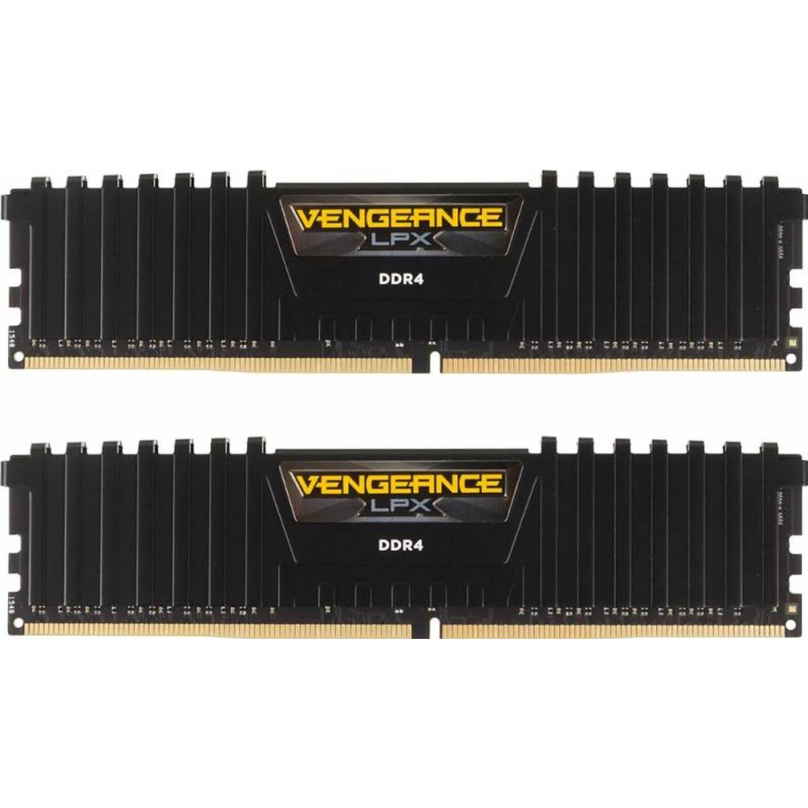 Thumbnail - Corsair Vengeance LPX (2 x 4GB, 2400 MHz, DDR4-RAM, DIMM), RAM, Schwarz