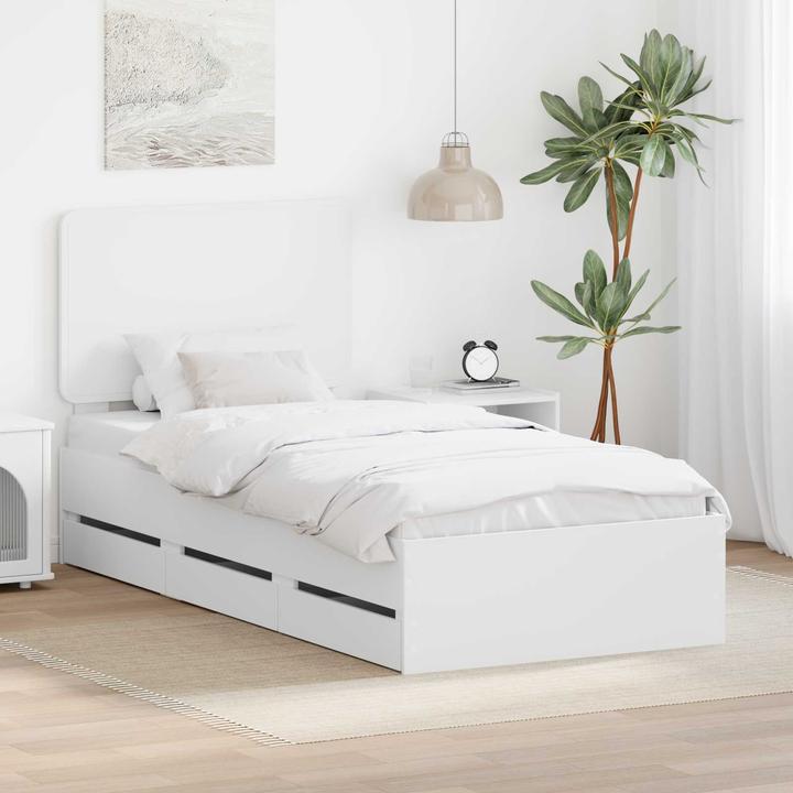 Actual product image vidaXL Moderner Bettrahmen (100 x 200 cm)