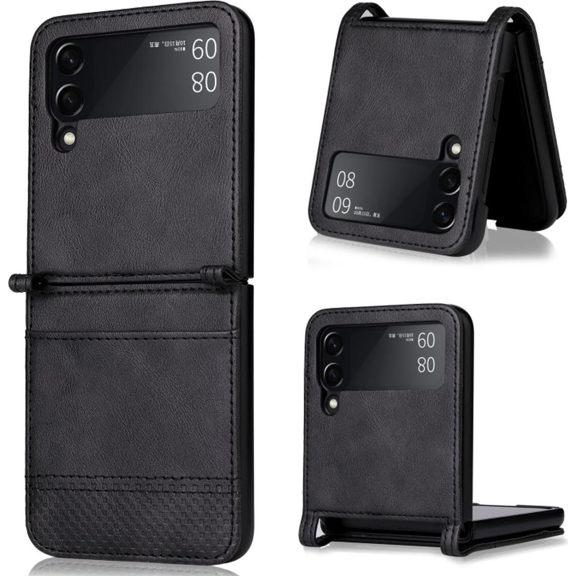 Thumbnail - König Design Hülle Handy Schutz für Samsung Galaxy Z Flip3 5G Case Cover Tasche Etui Bumper (Samsung Galaxy Z Flip3), Sm...