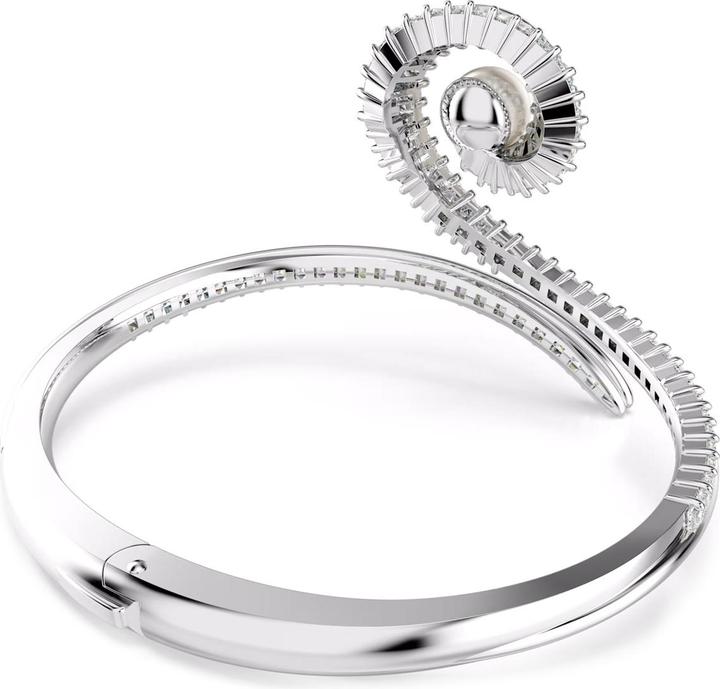 Immagine prodotto Swarovski x Ariana Grande Armreif Kristallperle Baguette Schliff Weiss Rhodiniert (Metallo Swarovski)