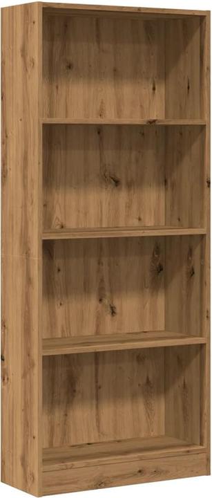 Produktbild vidaXL Bücherregal Regal Standregal Büroregal Aufbewahrungsregal Artisan-Eiche (60 x 24 x 143 cm)