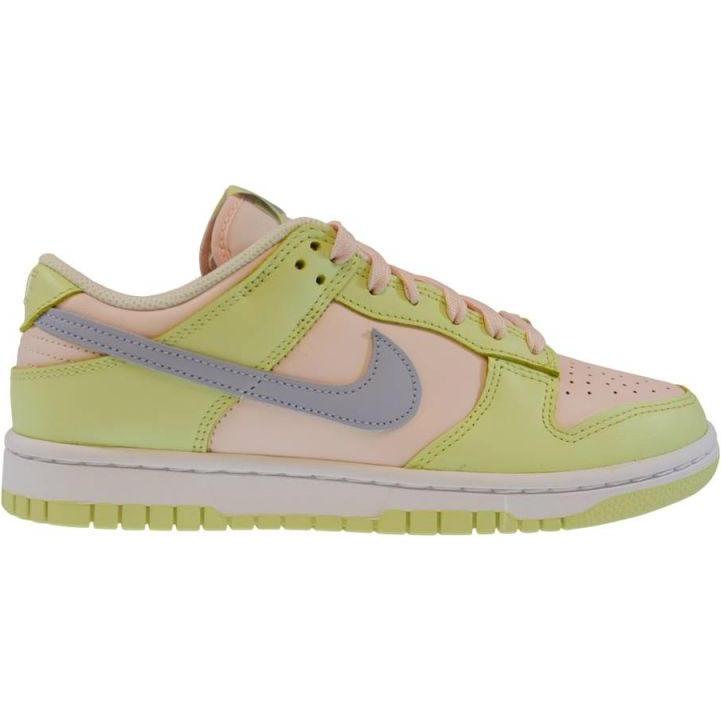 Nike, Donne, Sneaker, Women's Dunk Low Lime Ice WMNS Athletic Shoes - DD1503-600, Verde, Pink, Grigio, (41)