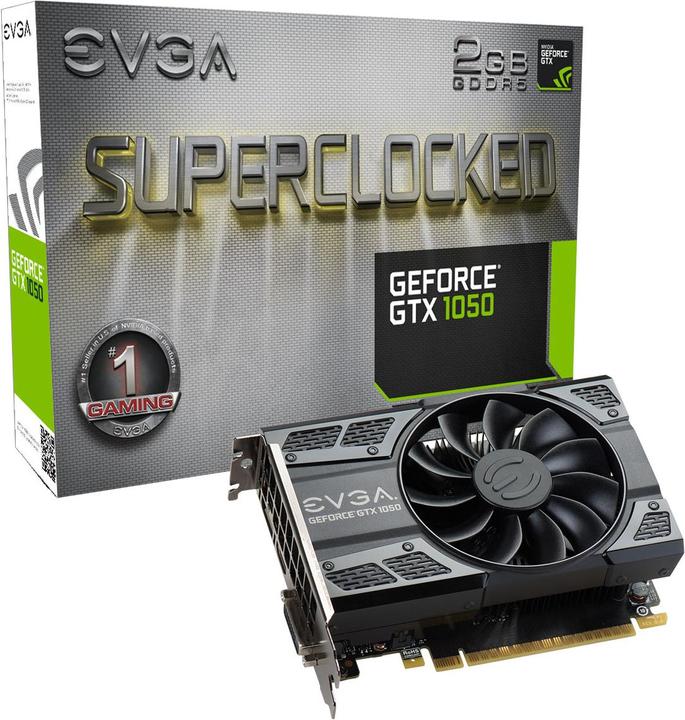 Immagine prodotto EVGA GeForce GTX 1050 SC Gaming (2 GB)