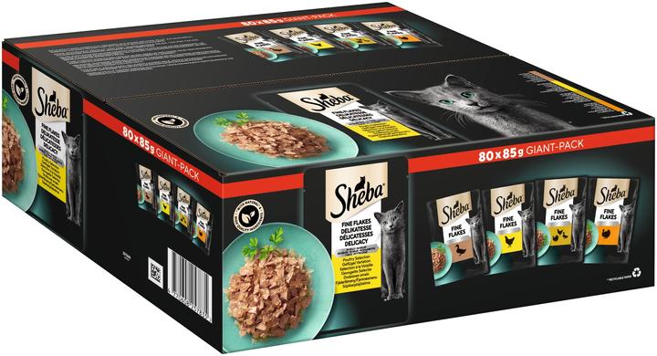 Immagine prodotto Sheba Salsa di selezione Geflue (Adulto, 6800 g)