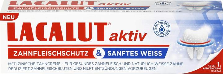 Productafbeelding Dr. Theiss LACALUT actieve medicinale tandpasta, 75 ml Tandpasta (75 ml)