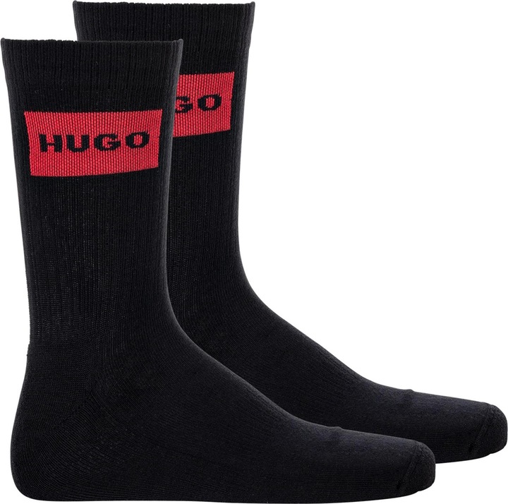 Actual product image HUGO 2P QS RIB LABEL CC 10257974 01 (pack of 2, 39 - 42)