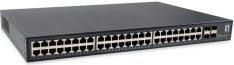 Produktbild LevelOne Switch 48x GE GTU-5211 4x10GSFP+19" (48 Ports)