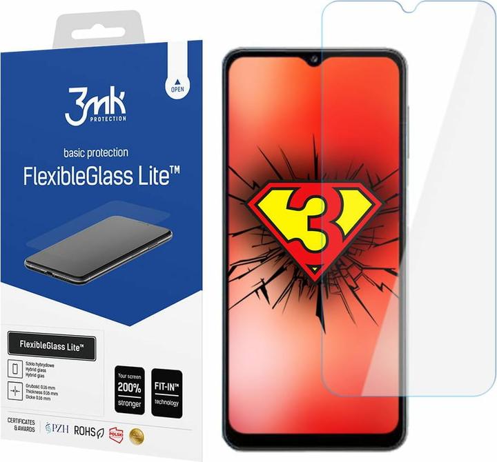 Actual product image 3MK hybrid glass Flexible 2.5D Lite for Samsung Galaxy M33 5G (1 Piece, Samsung Galaxy A33 5G)