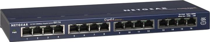 Image du produit Netgear Gs116ge (16 ports)
