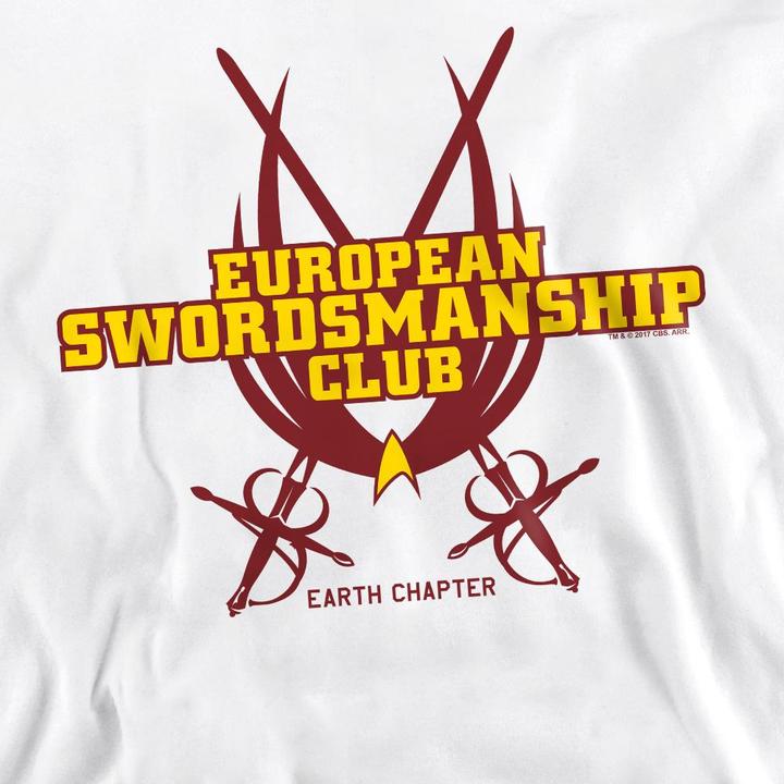 Actual product image Unisex Adult Swordsmanship Club Sweatshirt (XL)