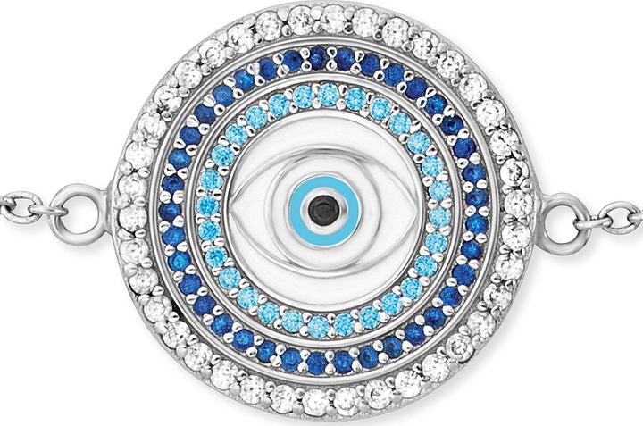 Immagine prodotto Engelsrufer Bracciale Lucky Eye (19 cm, Argento 925)