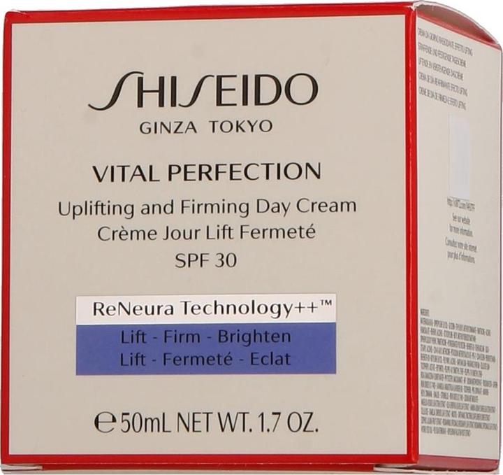 Actual product image Shiseido Vital Perfection Uplifting & Firming (50 ml, Day cream, SPF 30)