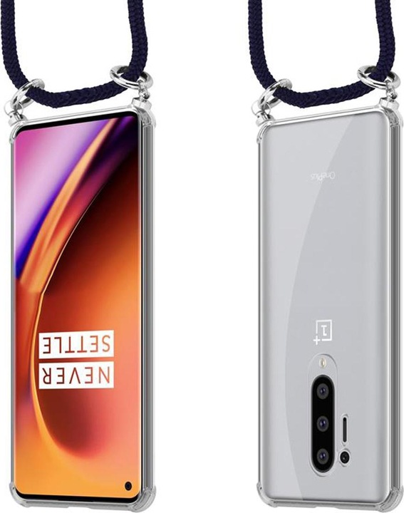 Produktbild Cadorabo TPU Handy Kette SILBER Cover