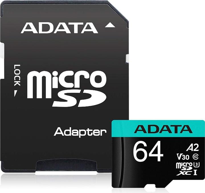 Produktbild Adata Premier Pro V30S (64 GB, microSDXC, U3, UHS-I)