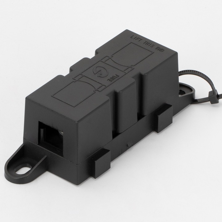 Produktbild Voltima Sicherungshalter Mega, Schwarz, 126x37.5x43.5 mm (M8)