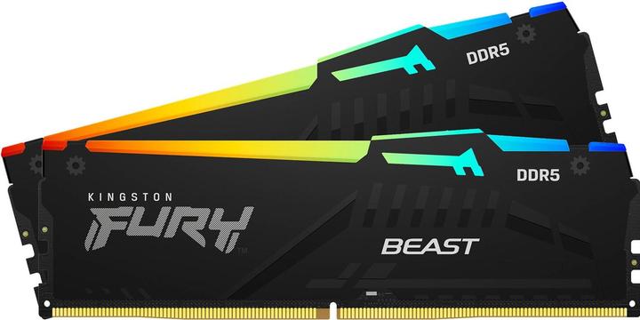 Productafbeelding Kingston FURY Beest RGB (5600 MHz, DDR5 RAM, DIMM 288 pin)