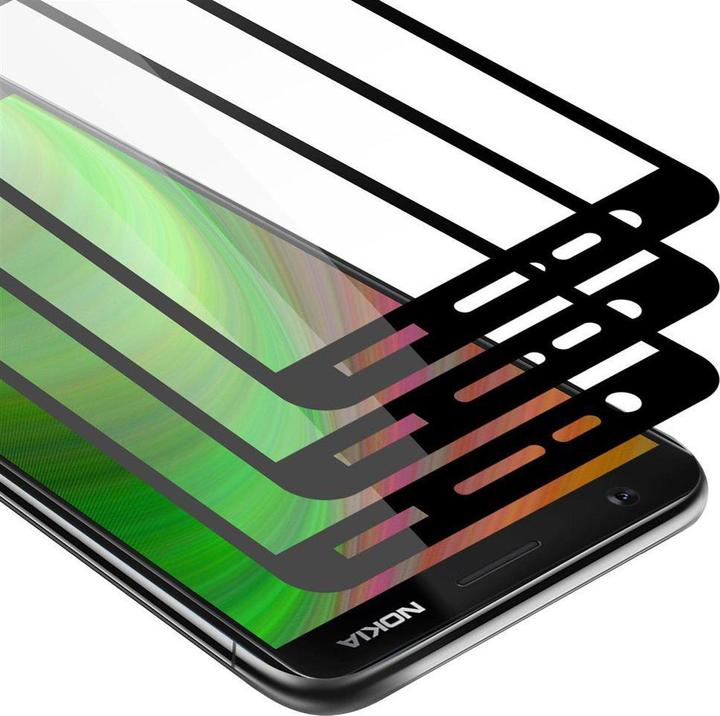 Immagine prodotto Cadorabo Vetro di protezione del display a schermo intero (3 Pezzo/i, Nokia 5.1)