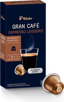 Produktbild Tchibo Gran Café Espresso Leggero (10 x Port.)