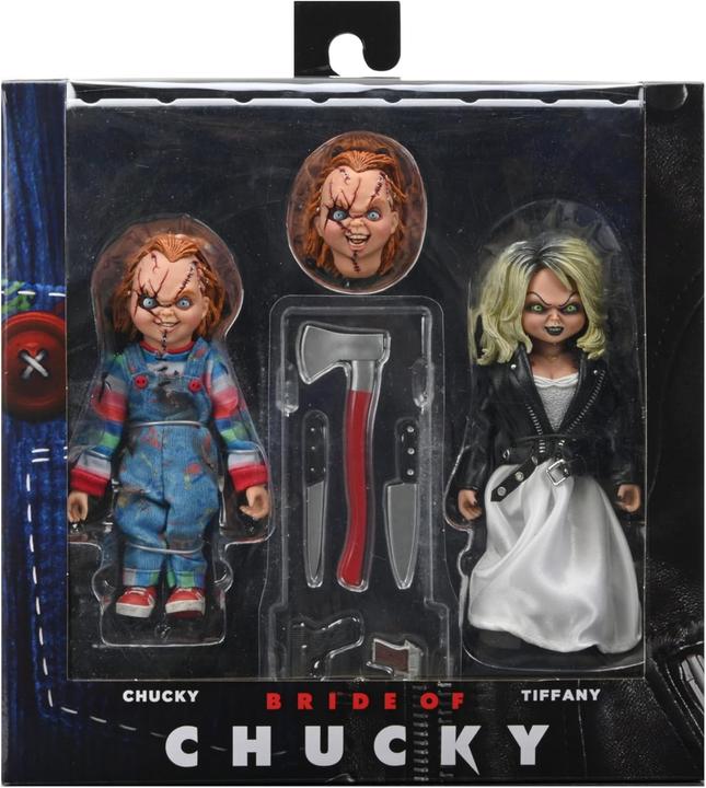 Actual product image Neca AF Bride of Chucky 2 Pack Chucky & Tiffany