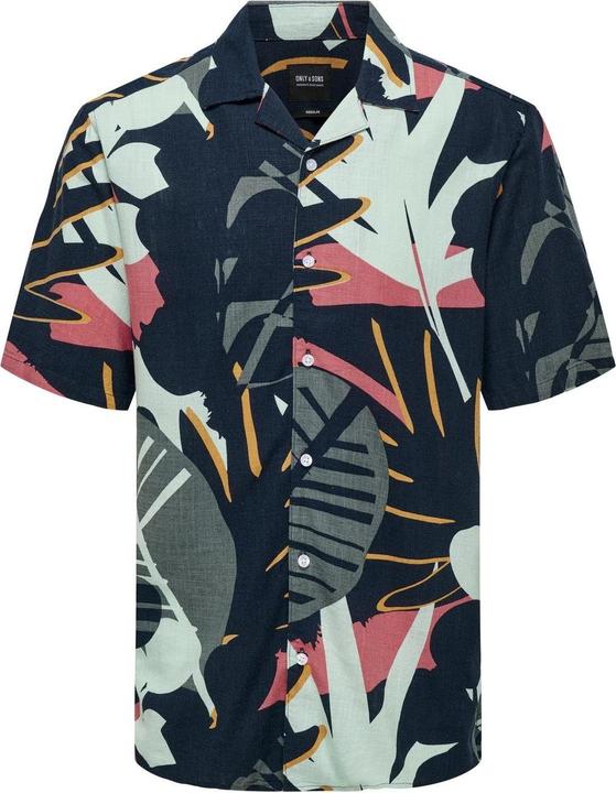 Immagine prodotto Only & Sons Onsbertil Reg Visc Linen Aop Ss Shirt (L)