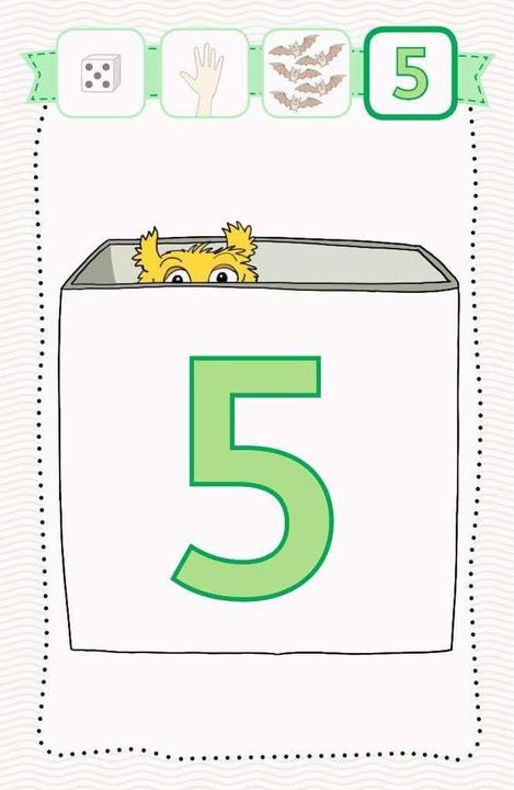 Actual product image Ravensburger Card Game First Numbers (German, 2 - 4 Players)