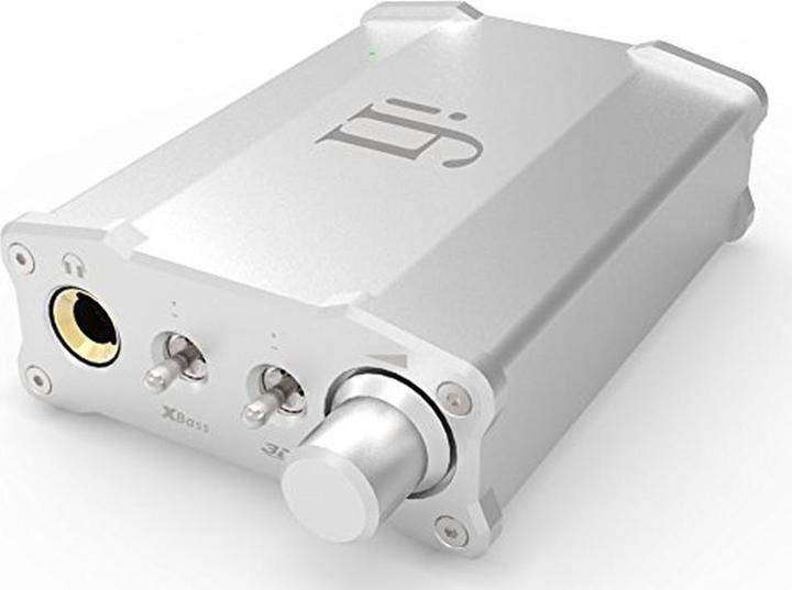 iFi Audio icannano Kopfhörerverstärker Tragbar XBASS 3D Holografisch Silber