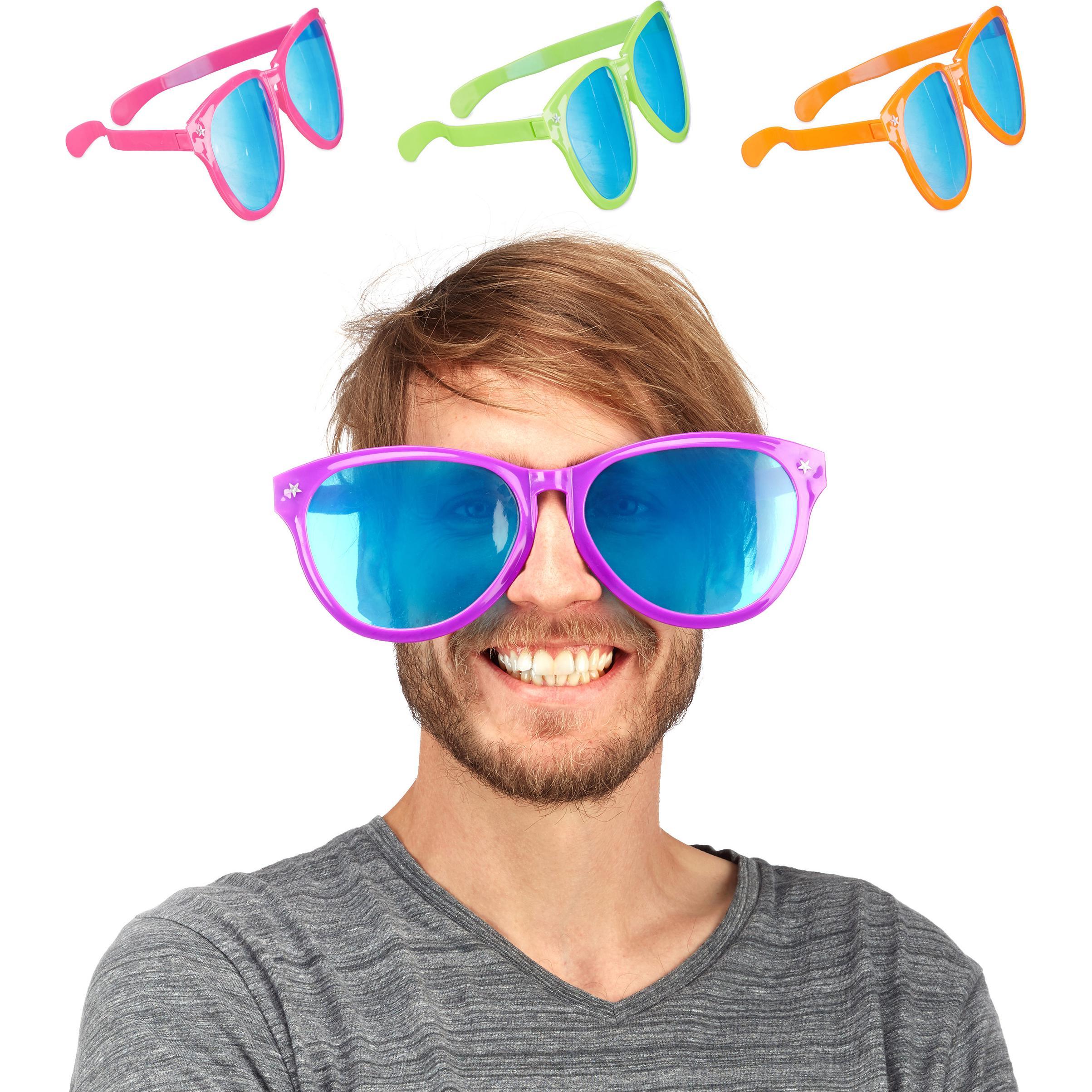 Relaxdays Riesenbrille