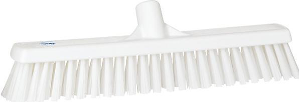 Actual product image Vikan Broom 410mm Soft/Stiff, White (10 pcs.)