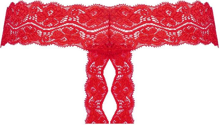 Produktbild Underneath Kyra Crotchless Thong - Red (L)