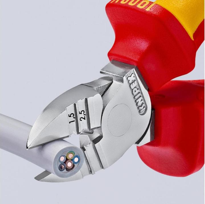 Immagine prodotto Knipex Tronchese laterale con spelacavi (160 mm)