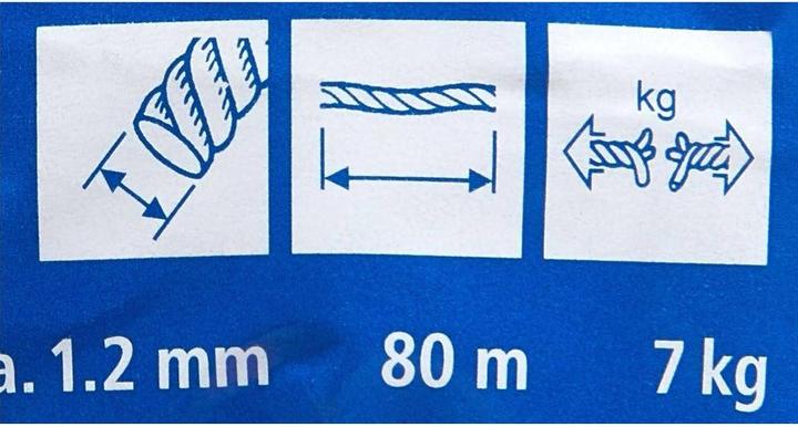 Produktbild Meister Packschnur Flachs Ø1.2mm (80 m)