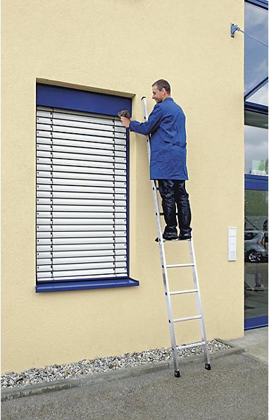 Produktbild Munk Sprossen-Anlegeleiter ohne Traverse 8-Sprossen (Anlegeleiter, 247 cm)