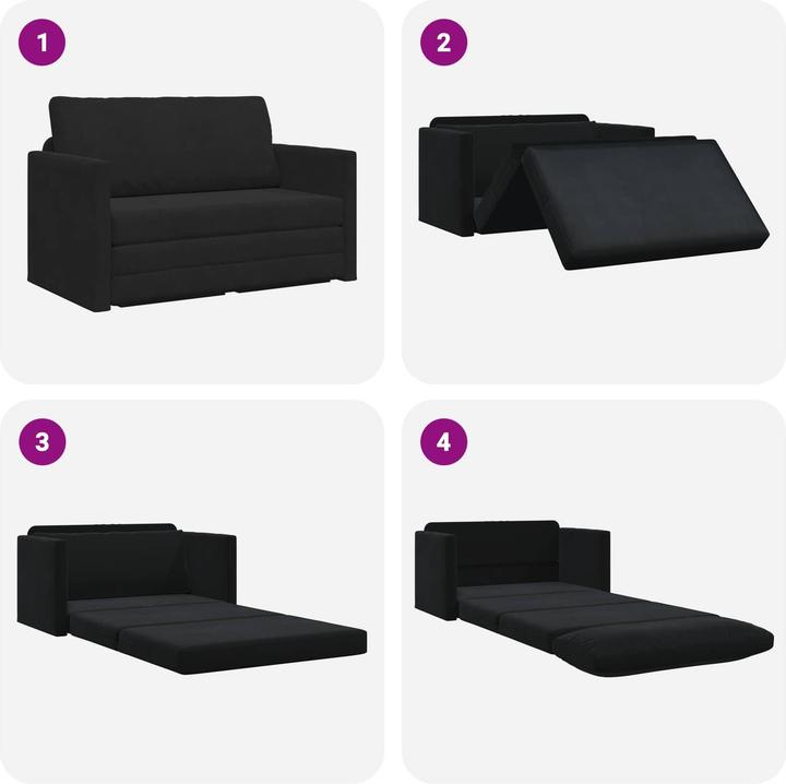 Produktbild vidaXL Moderner Schlafsofa (2-Sitzer)